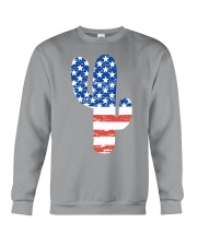 Cactus USA Flag Crewneck Sweatshirt tile