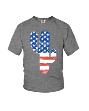 Cactus USA Flag Youth T-Shirt tile