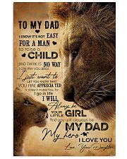 To My Dad 11x17 Poster front