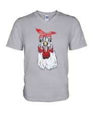 Love Chicken V-Neck T-Shirt tile