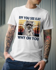 Raccoon Eff You See Kay Classic T-Shirt lifestyle-mens-crewneck-front-6
