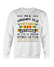 I'm A Grumpy old Vietnam Veteran Shirts Crewneck Sweatshirt tile