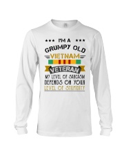 I'm A Grumpy old Vietnam Veteran Shirts Long Sleeve Tee tile