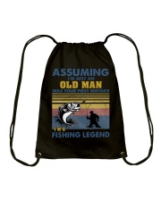I Am A Fishing Legend Drawstring Bag tile