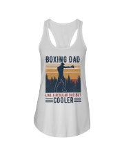 Boxing Dad Like A Regular Dad But Cooler Ladies Flowy Tank tile