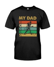 My Dad Rocks Guita Classic T-Shirt front