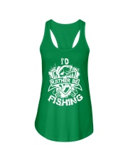 I'd Rather Be Fishing Ladies Flowy Tank tile