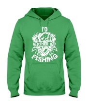 I'd Rather Be Fishing Hooded Sweatshirt tile