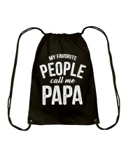 My Favorite People Call me Papa Drawstring Bag tile
