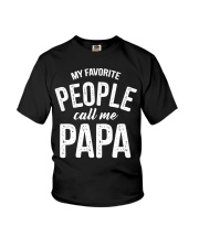 My Favorite People Call me Papa Youth T-Shirt tile
