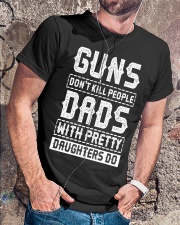 Guns Don't Kill People Dads Classic T-Shirt lifestyle-mens-crewneck-front-4