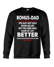 Bonus-Dad Crewneck Sweatshirt tile