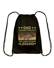 The Man The Myth The Carp Fishing Legend Drawstring Bag tile