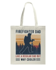 Firefighter Dad Tote Bag tile