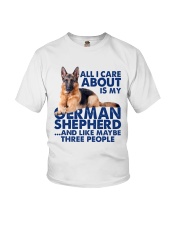 All I Care About Is My German Shepherd Youth T-Shirt tile
