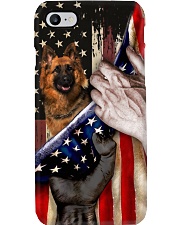 Love German Shepherd United State Flag Phone Case i-phone-8-case