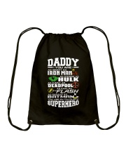 Daddy You Are My Favourite Super Hero Drawstring Bag tile