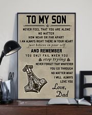 To My Son 11x17 Poster lifestyle-poster-2