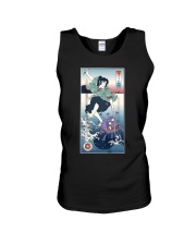 ONNA BUGEISHA Vs VIRUS DEMON Unisex Tank tile