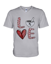 Proud Pharmacy Technician V-Neck T-Shirt tile