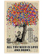All You Need Is Love And Books 11x17 Poster front