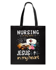 Nursing In My Veins Tote Bag tile