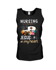 Nursing In My Veins Unisex Tank tile
