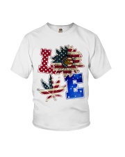 Love America Flag Youth T-Shirt tile