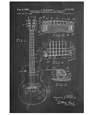 Gibson Les Paul Guitar Patent 11x17 Poster front