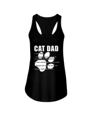 Cat Dad Ladies Flowy Tank tile