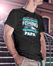 Dad Man Myth Legend Funny Classic T-Shirt lifestyle-mens-crewneck-front-5