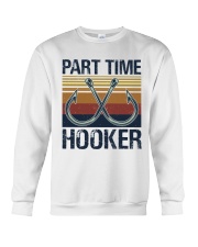 Fishing Part Time Hooker Crewneck Sweatshirt tile