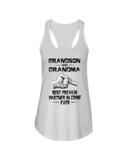 Grandson and Grandma Shirts Ladies Flowy Tank tile