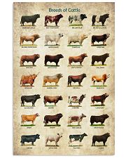 Breeds of Cattle 11x17 Poster front