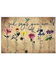 God Says You Are 24x16 Poster front