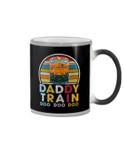 Daddy Train Color Changing Mug tile