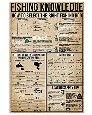 Fishing Knowledge 11x17 Poster front