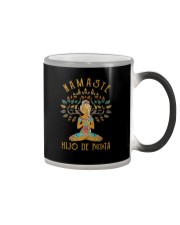 Namaste Hijo De Puta Color Changing Mug tile