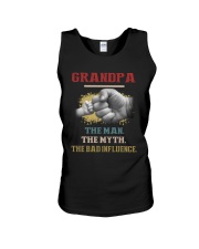 Grandpa The Man The Myth The Bad Influence Unisex Tank tile