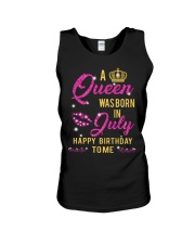Happy Birthday To Me Unisex Tank tile