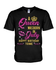 Happy Birthday To Me V-Neck T-Shirt tile
