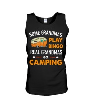 Real Grandmas Go Camping Unisex Tank tile