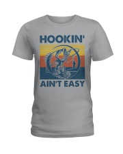 Hookin Ain't Easy Ladies T-Shirt tile