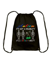 Autism It's Not A Disability Drawstring Bag tile