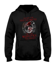 I Am Not The Hero You Wanted I Am The Monster Hooded Sweatshirt tile
