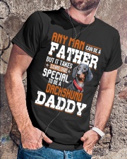 Dachshund Daddy Classic T-Shirt lifestyle-mens-crewneck-front-4