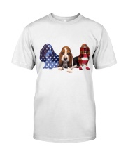 Basset Hound Classic T-Shirt front