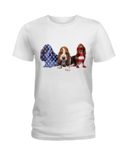 Basset Hound Ladies T-Shirt tile