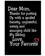 Dear Mom Poster 11x17 Poster thumbnail