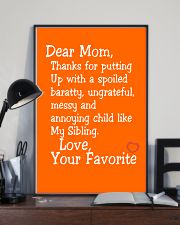 Dear Mom Poster 11x17 Poster lifestyle-poster-2